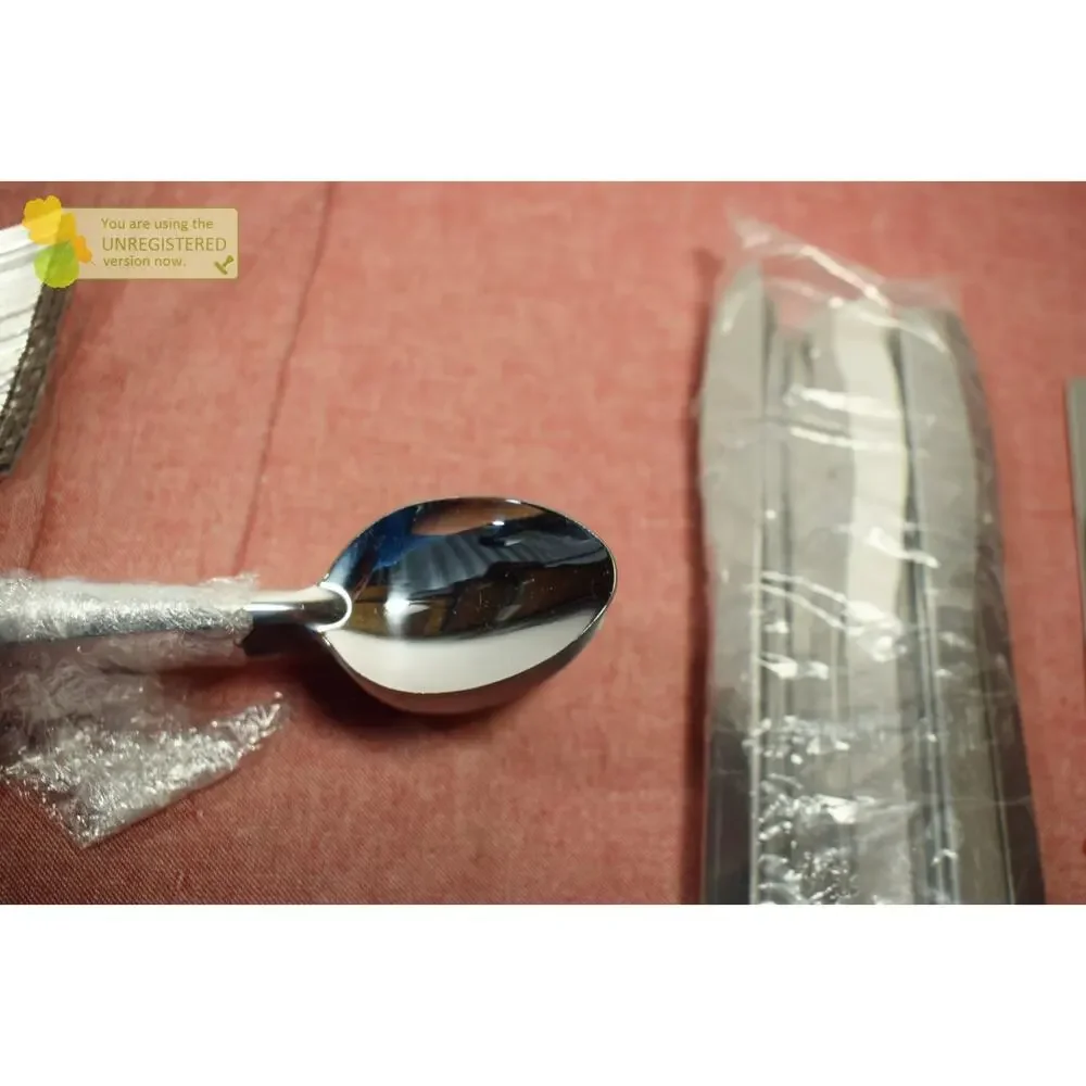 Tramontina 731 NSF Silverware, Spoon, Fork, Buttner Knife